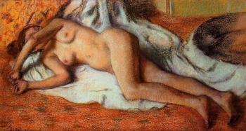 Edgar Degas : After the Bath X
